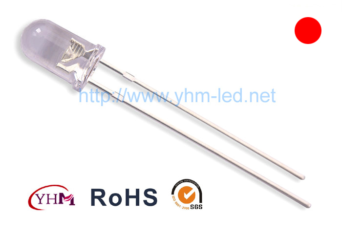 5mm白發(fā)紅光LED